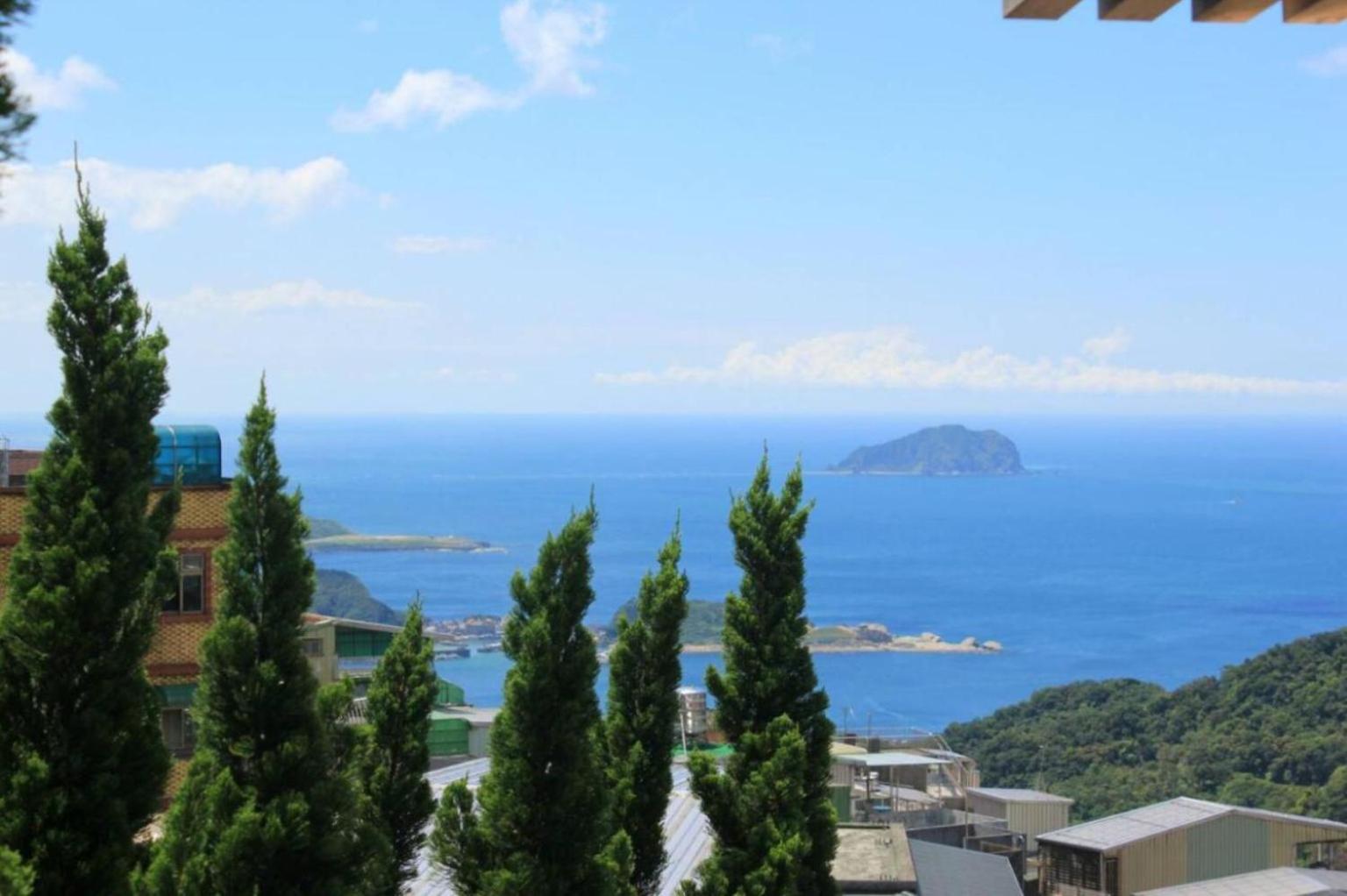 九份山海灣民宿 I 近老街 L 海景檜木房 Εξωτερικό φωτογραφία